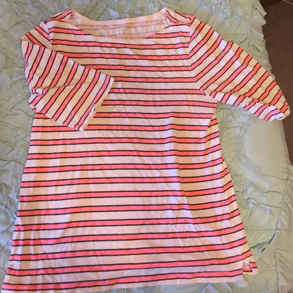 J. Crew Neon Painter Tee