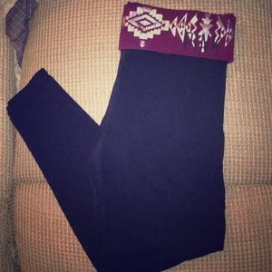 Victoria Secret fold over leggings!