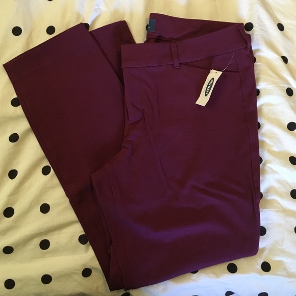 Old Navy Pixie Purple/Burgundy Pants