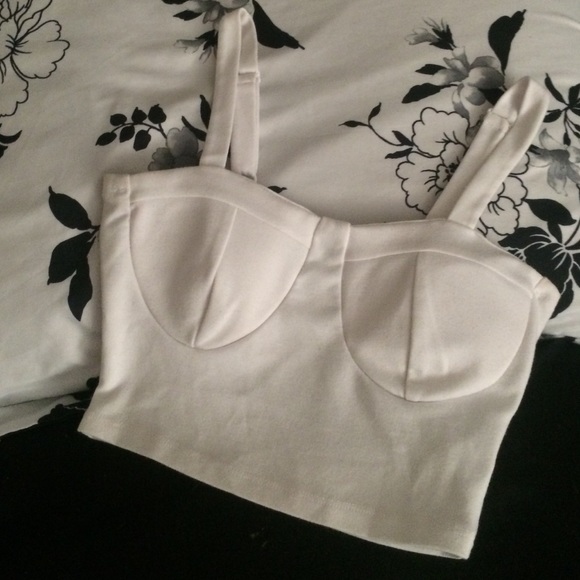White Crop Top