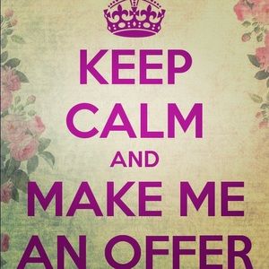 Make an offer on anything in my closet