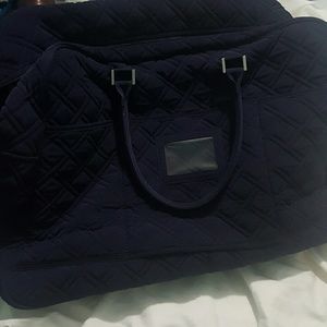 Vera Bradley Grand Traveler Tote in Classic Navy