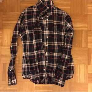 Jcrew classic button down shirt in plaid