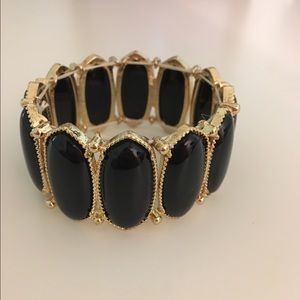 Black jewel bracelet