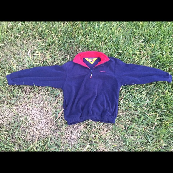 Vintage Tommy Hilfiger Fleece Pull-Over Sweater