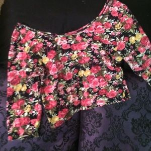 Floral Crop Top