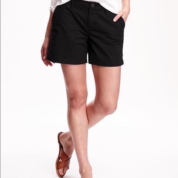 Old Navy Everday Twill 5" shorts in Black