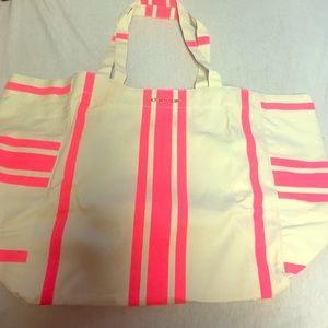Victoria's Secret canvas beach tote