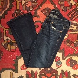 American Eagle Skinny Kick Jeans Sz 8 Short