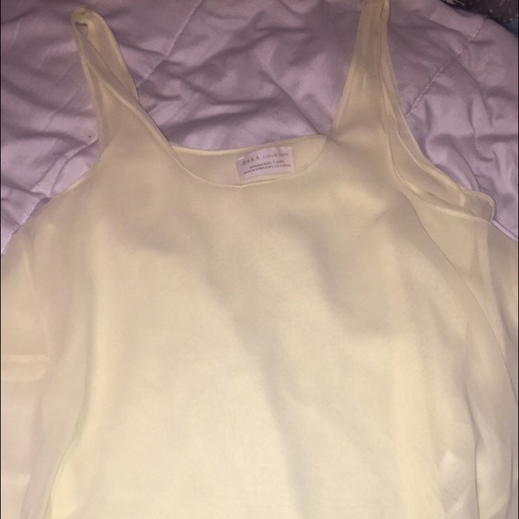 Zara tank top size small