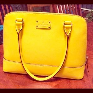 Yellow Authentic Kate Spade Bag - EXCELLENT!