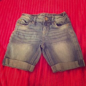 Girls Justice Jean Shorts bundle of 3