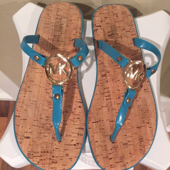 Michael Kors Shoes - 💙Michael Kors monogrammed buckle sandals 💙