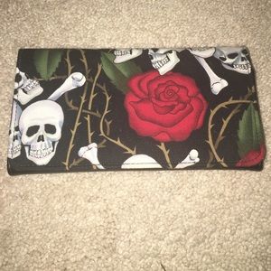 Skull & Roses wallet