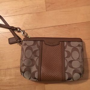 Coach wristlet