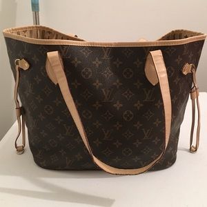 Louis Vuitton never full mm bag