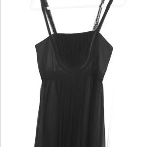 Black cocktail dress