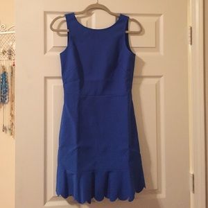 J. Crew Scalloped Dress
