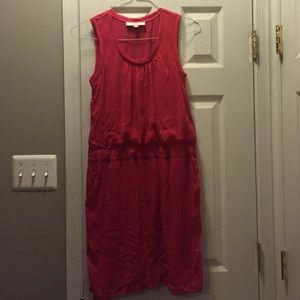 Red Ann Taylor loft dress. Size small.