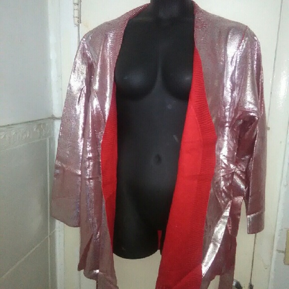 Racing Red Metallic Jacket - Picture 2 of 3
