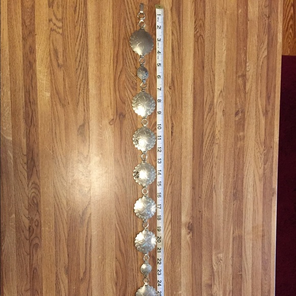 Silver Concho Belt