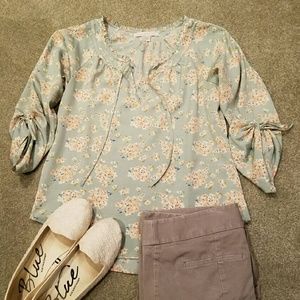 Spring floral top