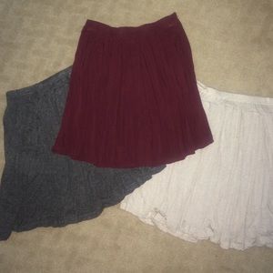 BUNDLE. 3 brandy Melville skirts.