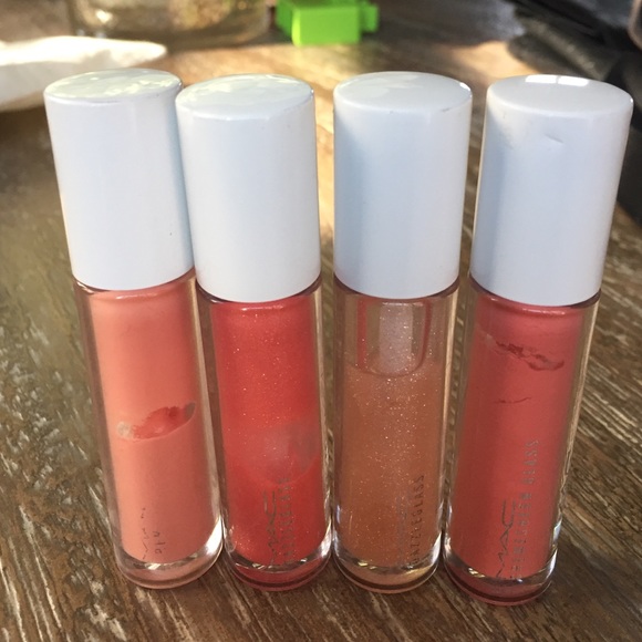 MAC lipgloss set