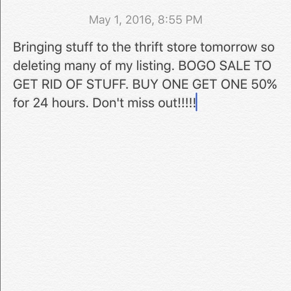 NEW LISTINGS TOMORROW. BOGO SALE