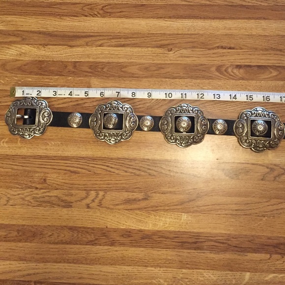 Leather Concho Belt