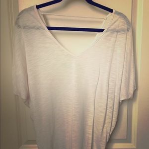 V-neck kimono sleeve top