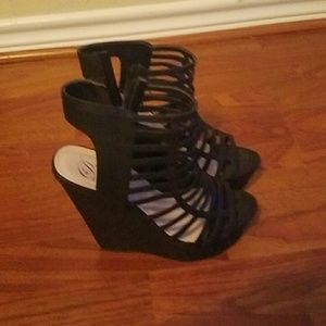 Strappy Wedges