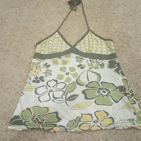 Floral halter