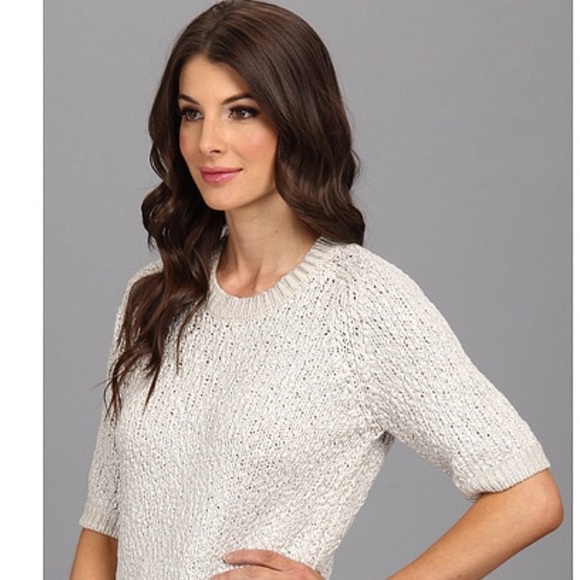 Rebecca Taylor Foil Sweater