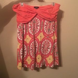 Patterned halter top