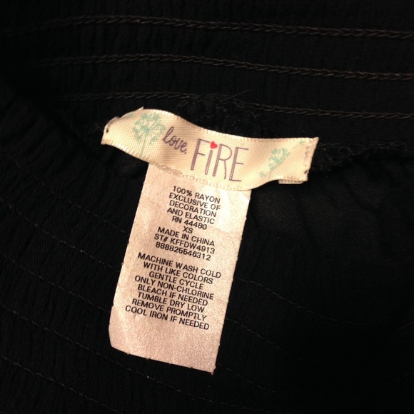 Love Fire Black dress - Picture 3 of 4