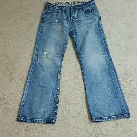 Mens express jeans ,like new. - Picture 1 of 4