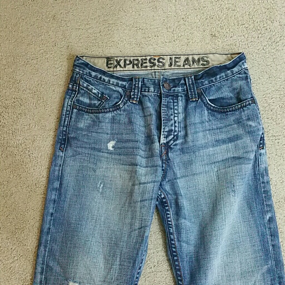 Mens express jeans ,like new. - Picture 2 of 4