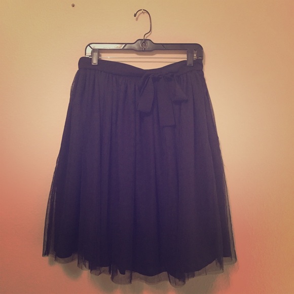 Maude Navy Tulle Skirt