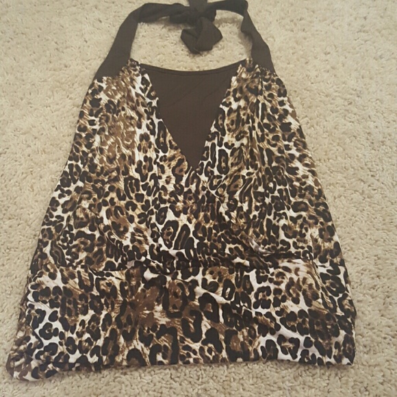 Leopard halter