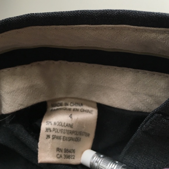 Theory wide leg gray pants great condition - Picture 3 of 4