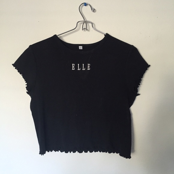 90's grunge crop top