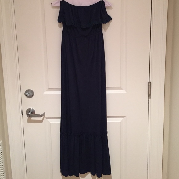 Aqua Maxi Dress in Blue