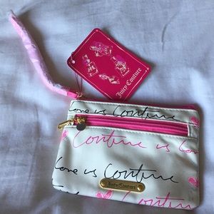 Brand New Juicy Couture Wristlet w/ ID Holder