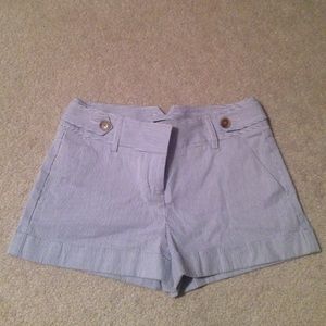 Seersucker shorts!