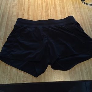 Black size 8 Lululemon shorts