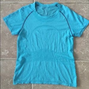 Size 6 lululemon Aqua swiftly