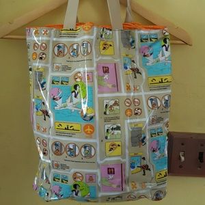 Retro Version Flight Tote Bag