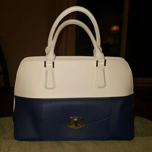 Nine West Navy and White Purse