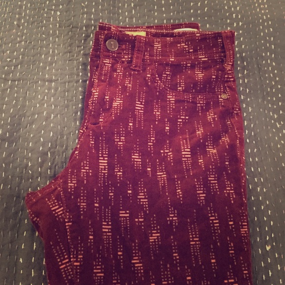 Brand new Pilcro skinny corduroys